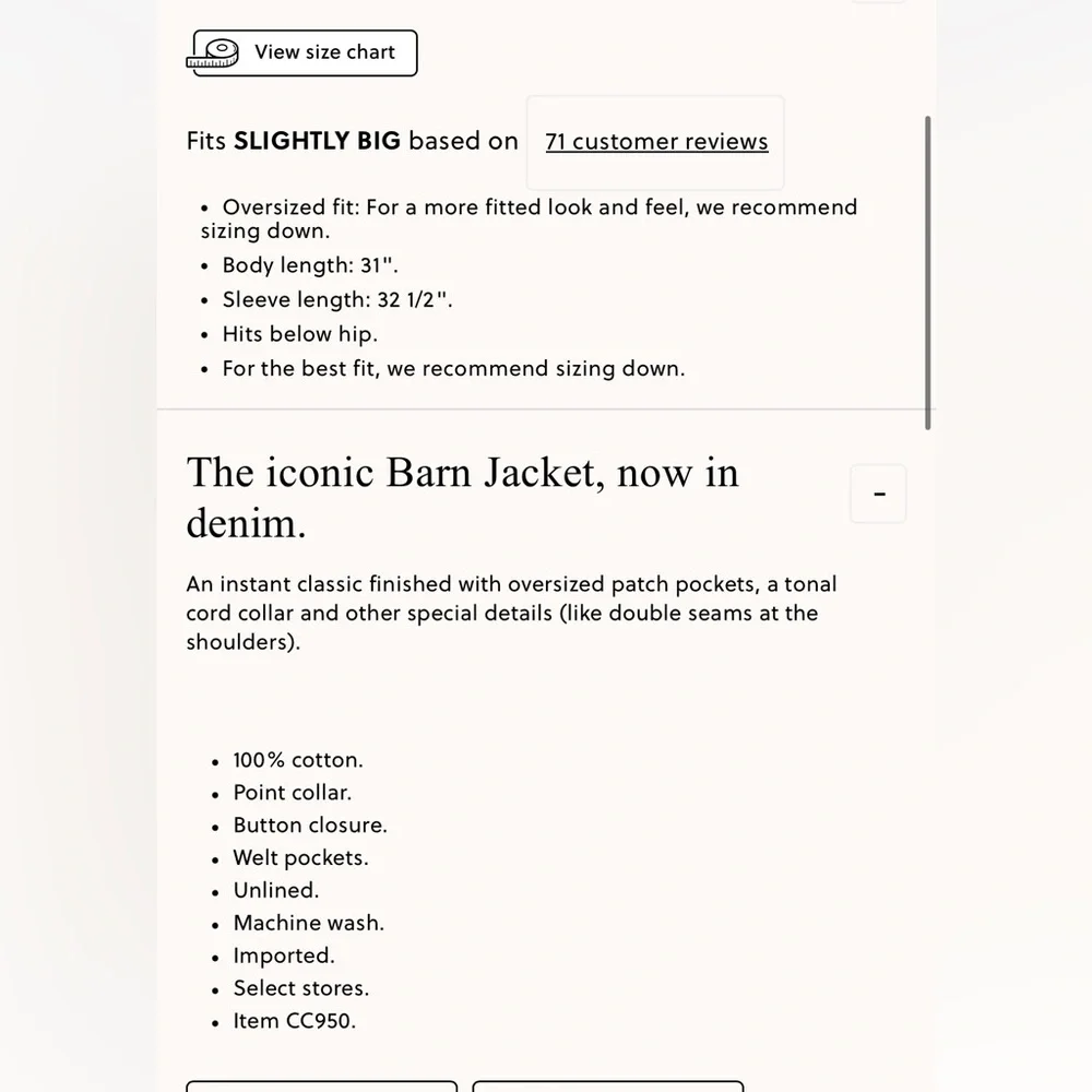 J.Crew Denim Barn Jacket™ - Picture 5 of 9